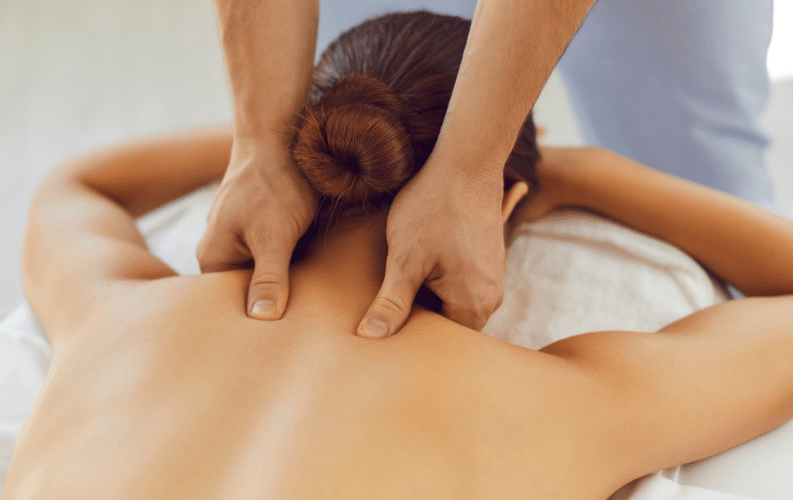 masaje relajante para mujeres